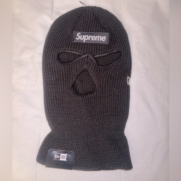 Supreme box logo balaclava NWT Black facemask - Picture 1 of 8